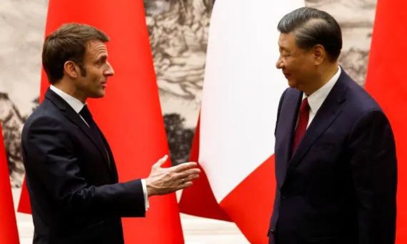 Macron, Xi, Ukraine, China, Beijing, Moscow, Chinese, Taiwan, Government, Xi Jinping, Airbus, US, France, Emmanuel Macron, European, Trade, Investment