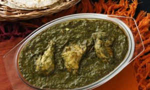Chicken, Saag, Indian, Dish, Recipe, Nutrition, Fate, Healthy, Tomatoes, Garlic,