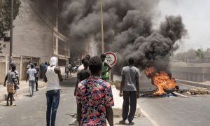 Senegal, Tensions, Police, Supporters, Government, Leader, Corruption, Dakar, Private, Banks, Shops, Cars, Interior Ministry