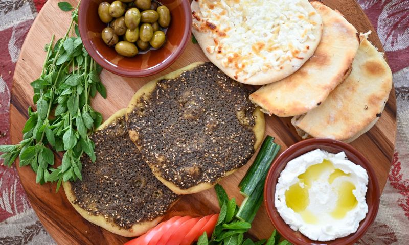 Manakeesh, the Middle Eastern Version of Pizza