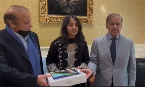 Mahnoor Cheema, Nawaz Sharif, Laptop, PML-N, Shehbaz Sharif, London, Education