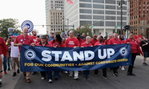 US Auto Workers Protest Against Automakers Enters 3rd Day