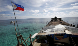 China Denounces Philippines' Attempts to Send Materials to Illegally "Grounded" Warship