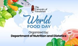 Food, World Food Day, Faisalabad, students, vice chancellor, vegetables, fruits, Water, food, security
