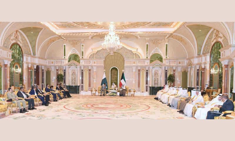 Pakistans PM Kuwait Crown Prince Discuss Strengthening Bilateral Relations 2