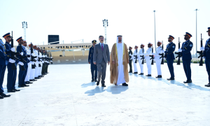 Pakistan’s PM Pays Tribute to UAE National Heroes at Wahat Al Karama Monument
