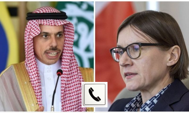 Saudi Minister of Foreign Affairs Receives Phone Call from ICRC President
