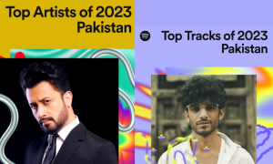 Spotify Wrapped 2023 Reveals Atif Aslam as Most Streamed Pakistani Artist, Shae Gill Most Streamed Pakistani Woman Artist