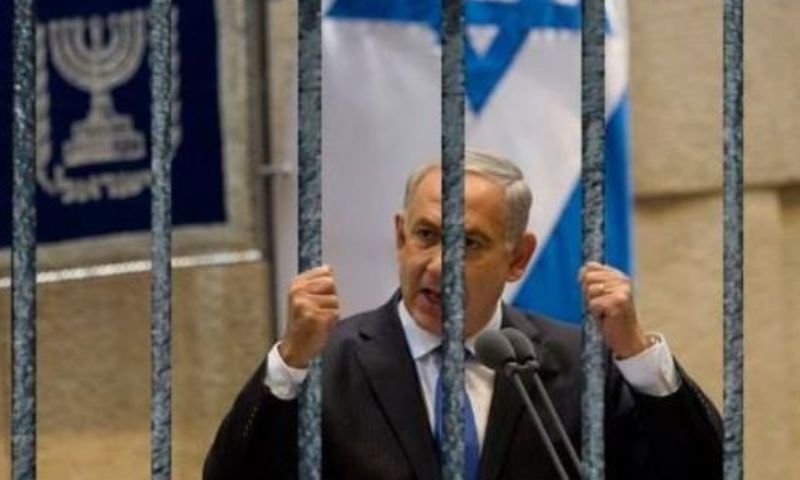 Protest Calls for Netanyahu Behind Bars, TEL AVIV, Israel, Israeli, Prime Minister Benjamin Netanyahu,