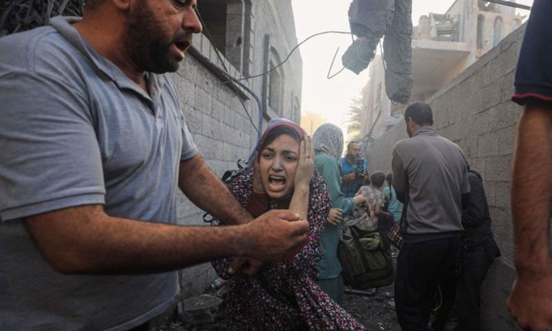 Israeli Attack, Gaza, Refugee Camp, Health Ministry,