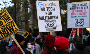 Google Workers Protest Against Tech Company’s Project with Israel
