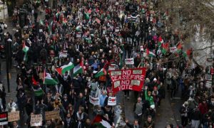 March in London, Gaza, Truce, pro-Palestinian rally, Gaza Strip, Israel,