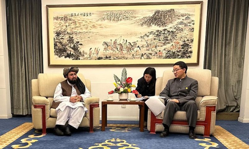Afghan, Taliban, Chinese, Foreign Ministry, Bilateral, Cooperation, Ambassador, Islamic Emirate of Afghanistan, IEA, Afghanistan, China, Beijing, Afghan Envoy