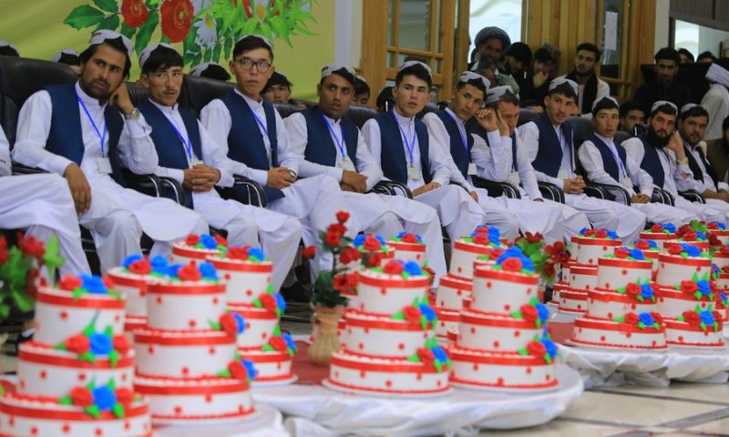 Mass Wedding, Afghanistan, budget, traditional weddings, Taliban
