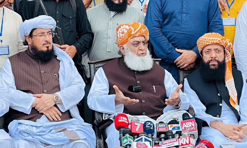 Maulana Fazl-ur-Rehman, ECP, Safety, Election Concerns, law and order situation, Peshawar High Court,