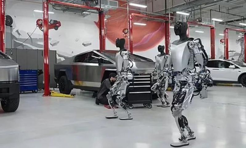 Robot, Engineer, Malfunction, Tesla, Giga Texas, Machine, Robots, Vehicle, Aluminum, Regulators,
