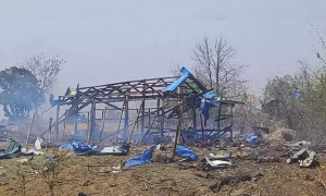15 Killed in Airstrike in Northwestern Myanmar Village
