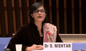 Dr Sania Nishtar, CEO, Vaccine, Alliance, Gavi