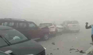 Fatal Pile-Up in Dense Fog Claims Two Lives in Kamalia