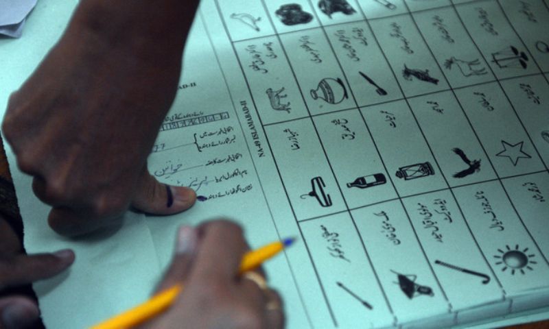 Ballot, General Elections, Ballot Papers, Watermark, Pakistan, ECP