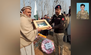 Funeral Prayer of Martyred Pakistan Army Soldier Offered: ISPR