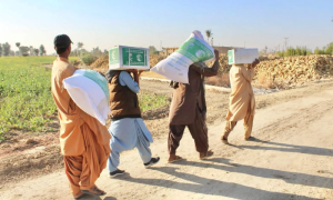 KSrelief Distributes 634 Food Packages in Pakistan: SPA