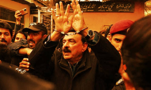 Pakistan’s Former Interior Minister Sheikh Rasheed Arrested in May 9 Riots Case