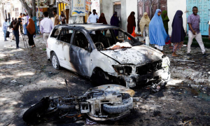Three Killed in Suicide Bombing in Somalia's Capital Mogadishu