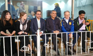 Australian Envoy Visits Lahore’s Qaddafi Stadium to Watch PSL Match