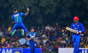 Mathews Secures Unbeatable Lead for Sri Lanka in T20 Series against Afghanistan