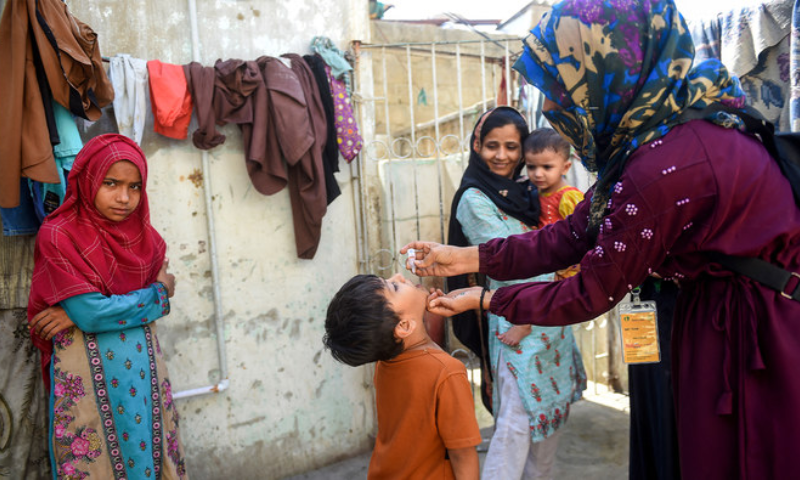 Week-Long Anti-Polio Drive Kicks Off in Pakistan