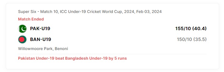 Pakistan, Bangladesh, Semifinal, ICC, U19 World Cup, Benoni, Willowmorre Park, Ubaid Shah, Naseem Shah, India, Australia, South Africa