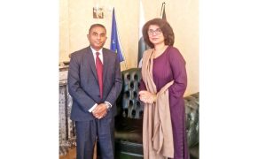 Pakistan Ambassador, European Union, Amna Baloch, Sri Lankan, Ambassador, Chandana Weerasena,