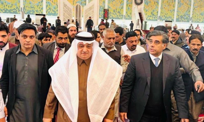 Shah Faisal Mosque, Pakistani, government of Saudi Arabia, ambassador, envoy, Islamabad, CDA,