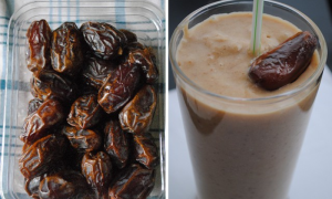 Dates Milkshake Recipe for Ramadan