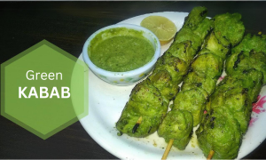Recipe for Green Kabab; Iftar Special