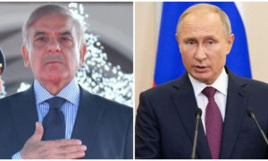 Russian President Felicitates Shehbaz on His election as Pakistans PM