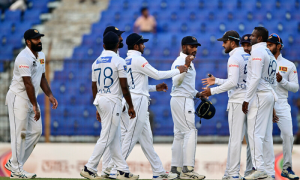 Sri Lanka Dominates Bangladesh in Second Test, Mendis Misses Century Feat
