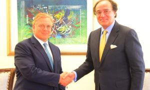 US Ambassador Meets Pakistan’s Finance Minister, Discuss Bilateral Ties