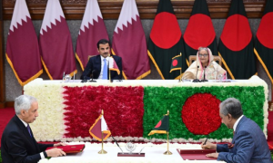 Bangladesh, Qatar Ink 10 Deals on Emir's Maiden Dhaka Visit