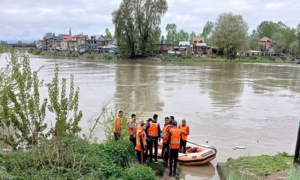 Boat Capsizes in River, Leaving Four Dead and Dozens Missing in Srinagar