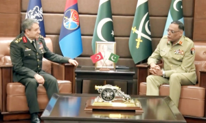 Commander Turkish Land Forces Calls on CJCSC, Discuss Military Cooperation