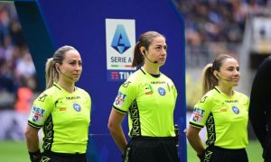 First-Ever All-Female Referee Team Officiates Serie A Match