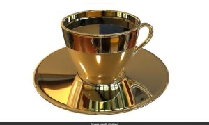 Gold Teacup