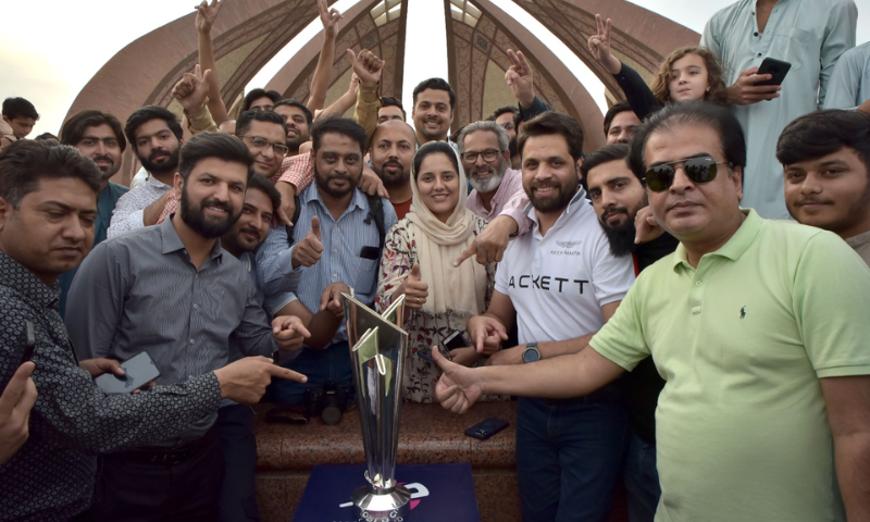 ICC T20I World Cup 2024 Trophy Unveiled in Islamabad