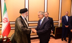 Iranian President, Dar Discuss Bilateral Ties