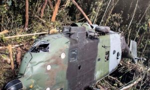 Nine Colombian Soldiers Die in Chopper Crash 1