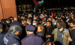Over 130 Arrested at NYU Campus During Pro-Palestinian Protests