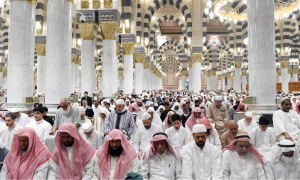 Over 20m Worshippers Visit Prophet's Mosque in Ramadan (1)