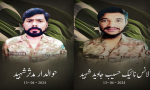 Pakistan Army Martyred soldiers Laid to Rest with Military Honours: ISPR